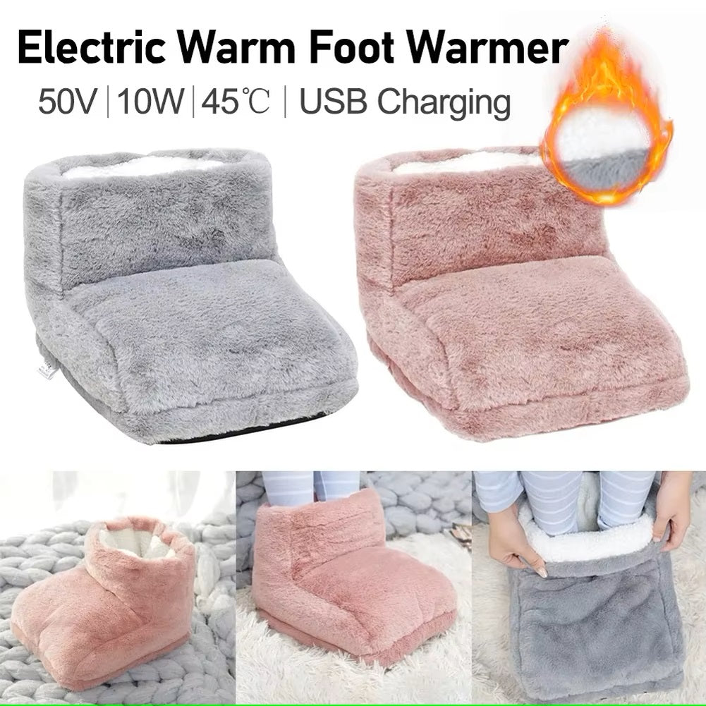 Comfy Foot Heated Slippers