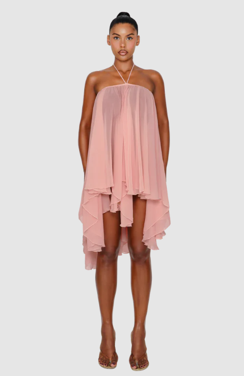 Velora Petal Mini Dress