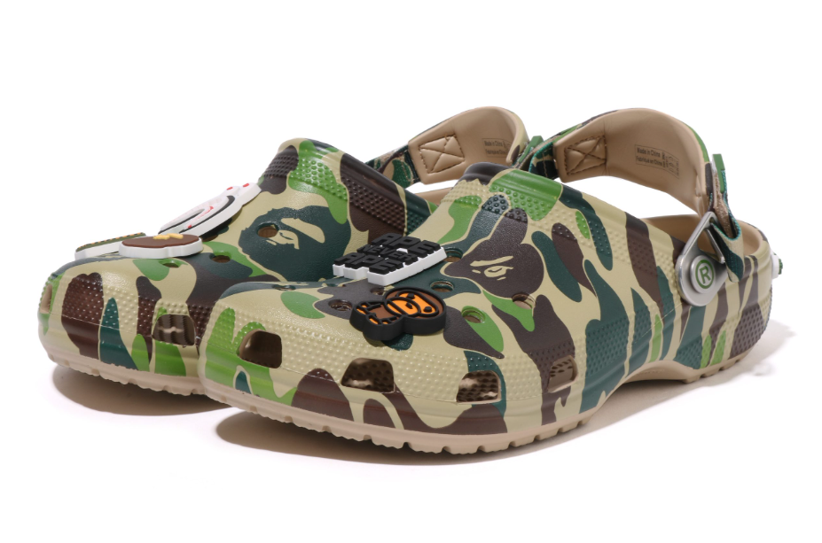 BAPE x Crocs Camo Universe