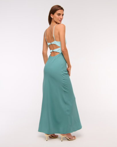 Two Tone Temptation Maxi Dress