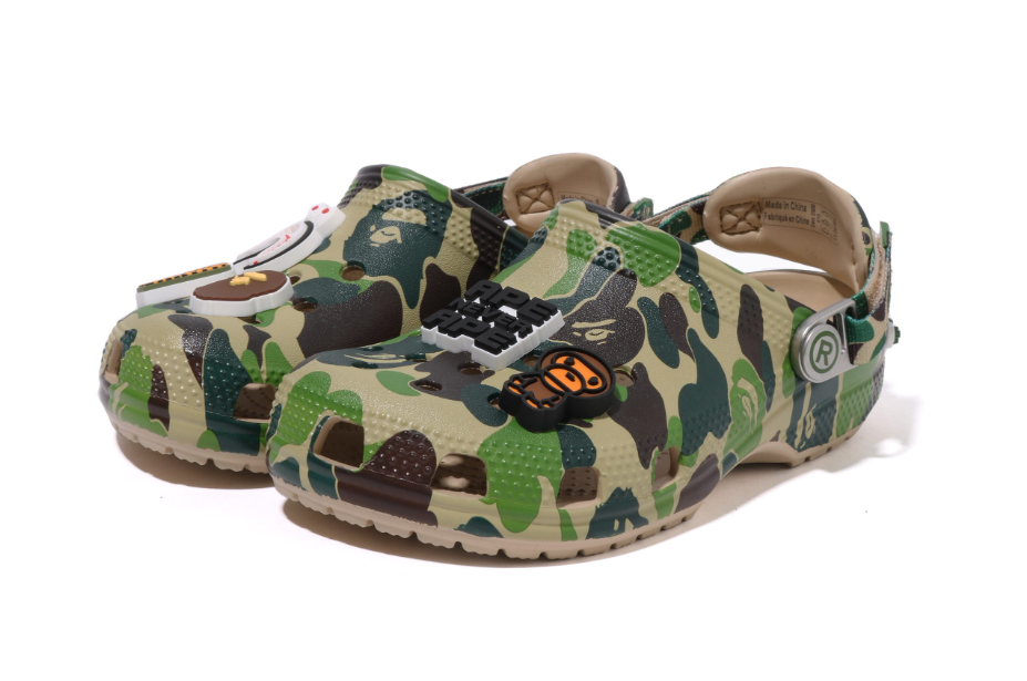 BAPE x Crocs Camo Universe