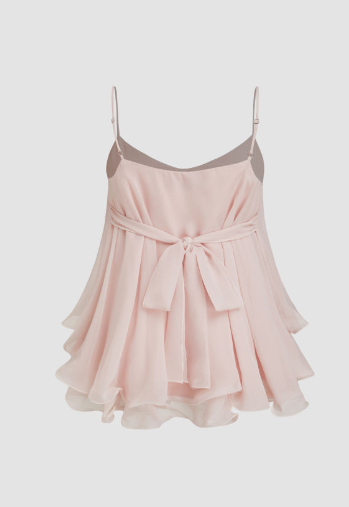 Rosy Flow Top