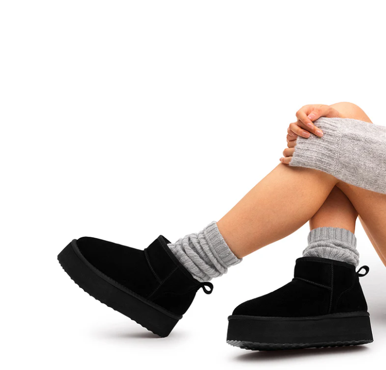Mini Platform Boots for Women
