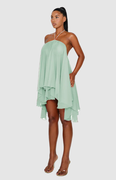 Velora Petal Mini Dress