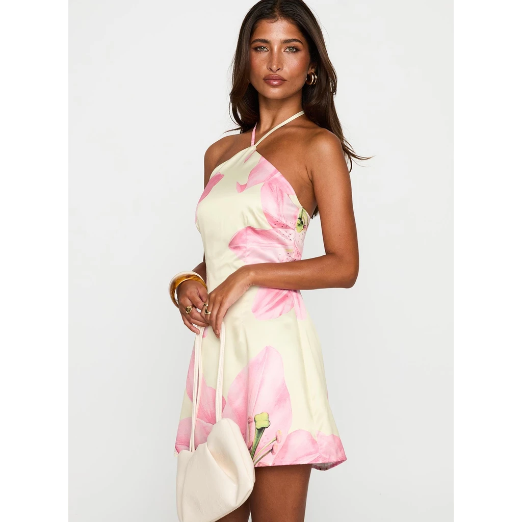 Lilium Halter Bloom Dress