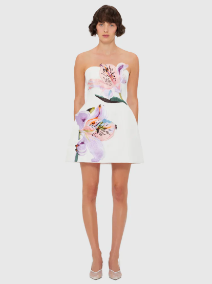 Whispering Petals Mini Dress
