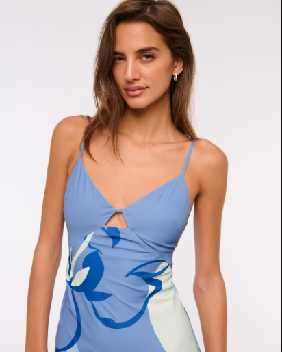 Two Tone Temptation Maxi Dress