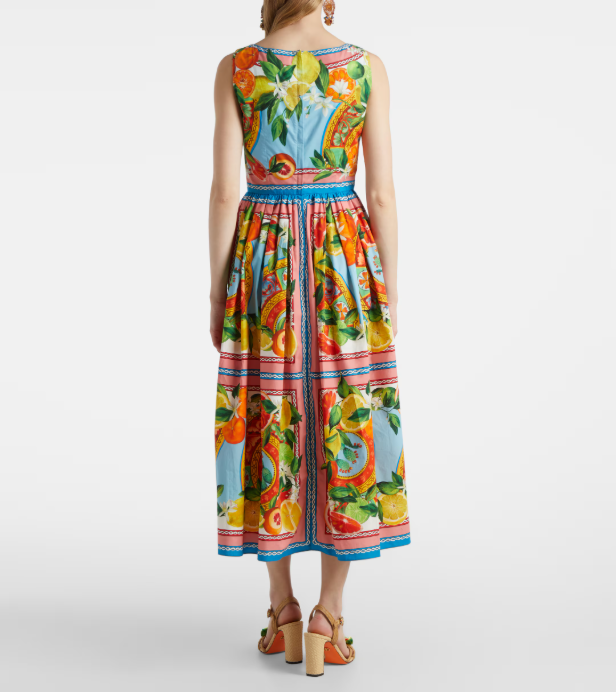 Azure Midi Dress