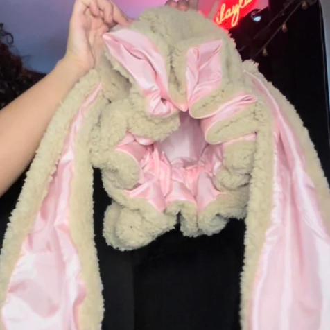 Velvet Bunny Wrap