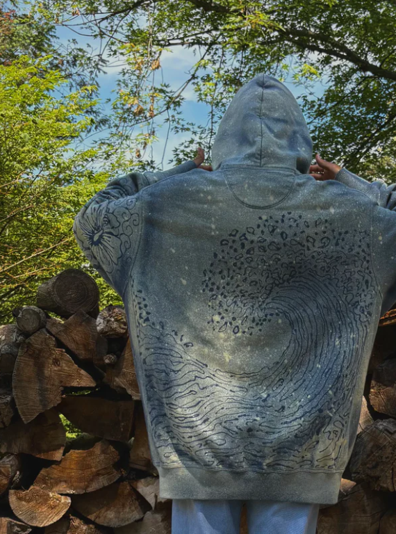 Starlit Bloom Hoodie