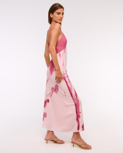 Two Tone Temptation Maxi Dress