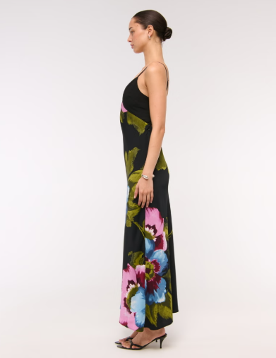 Two Tone Temptation Maxi Dress