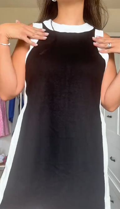 Sharp Edge Mini Dress