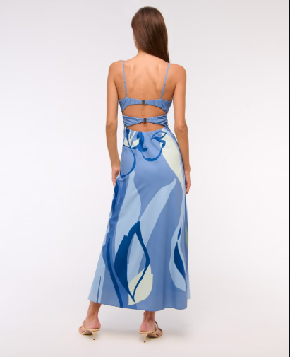 Two Tone Temptation Maxi Dress