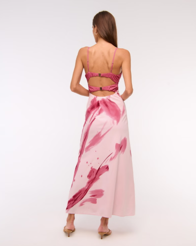 Two Tone Temptation Maxi Dress