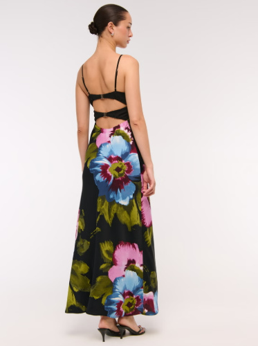Two Tone Temptation Maxi Dress