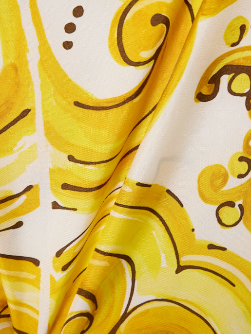 Golden Amalfi Maxi Dress