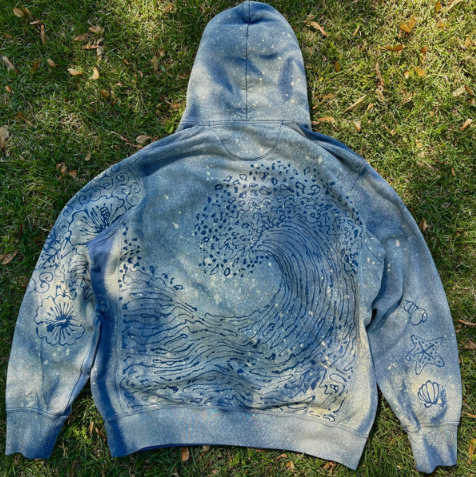 Starlit Bloom Hoodie