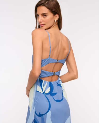 Two Tone Temptation Maxi Dress