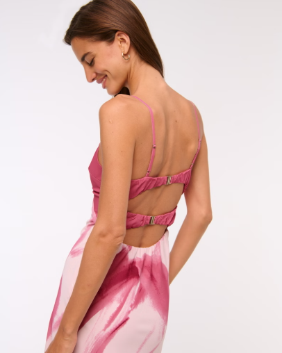 Two Tone Temptation Maxi Dress