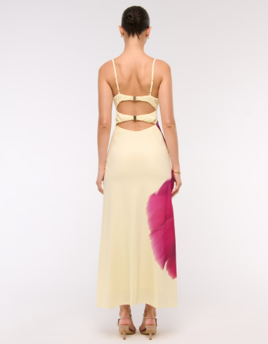 Two Tone Temptation Maxi Dress