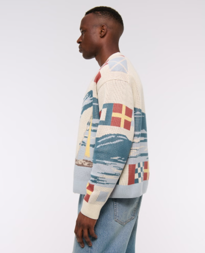 Ocean Flagline Sweater