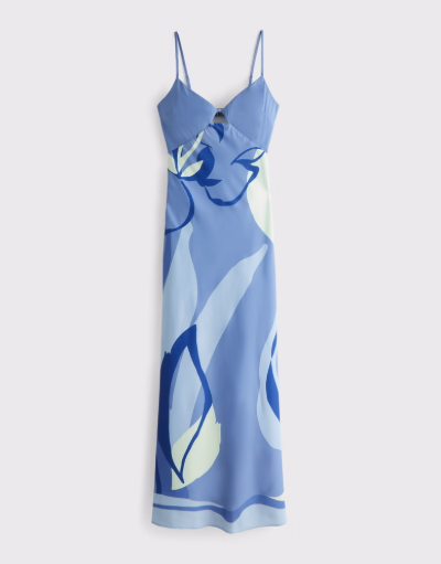 Two Tone Temptation Maxi Dress