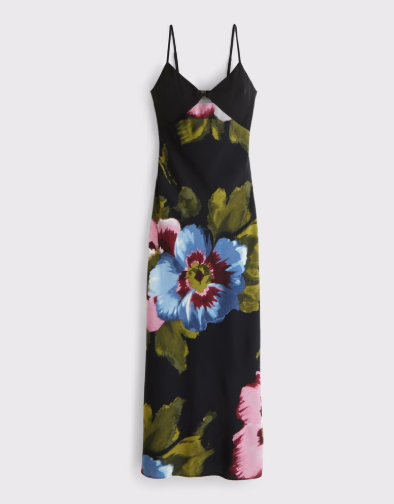 Two Tone Temptation Maxi Dress