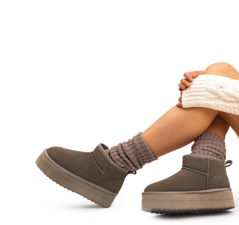 Mini Platform Boots for Women