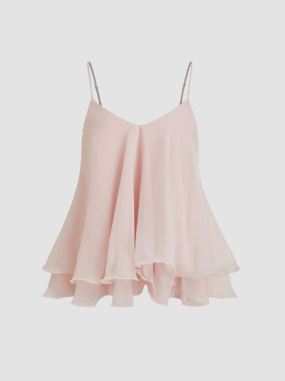 Rosy Flow Top