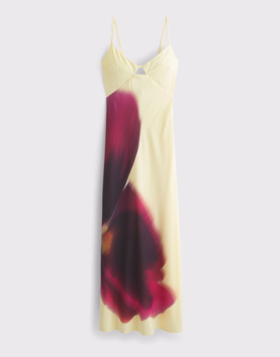 Two Tone Temptation Maxi Dress