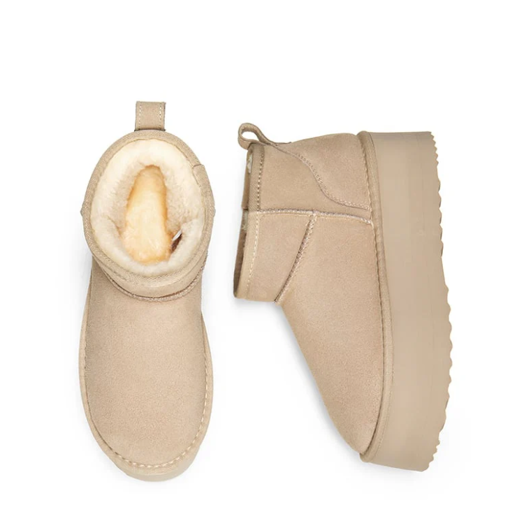 Mini Platform Boots for Women