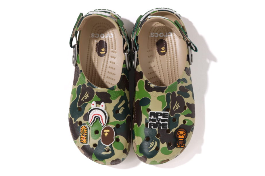 BAPE x Crocs Camo Universe