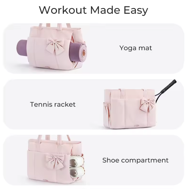 Smart Bow Tote Bag