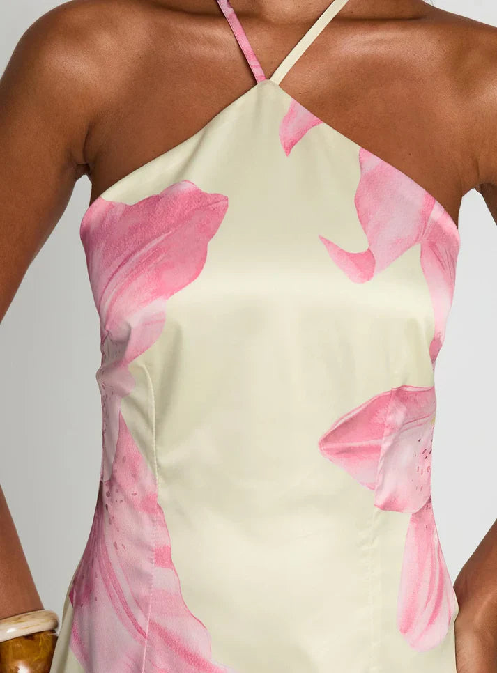 Lilium Halter Bloom Dress