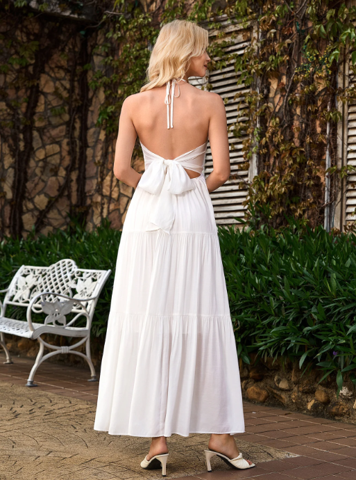Vanilla Mist Midi Dress
