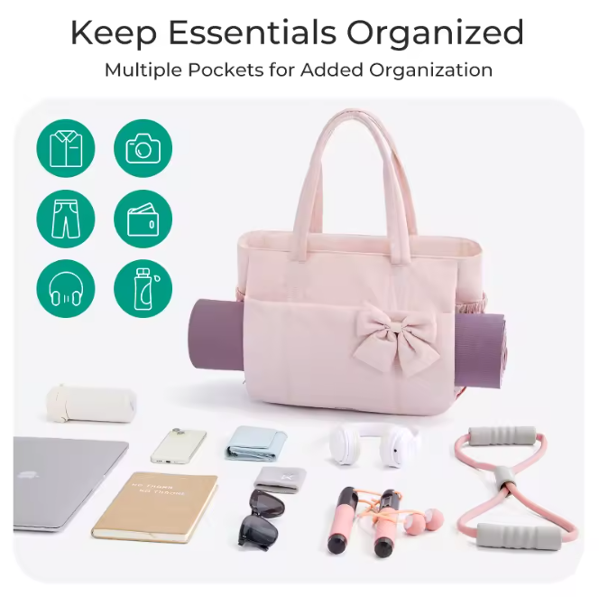 Smart Bow Tote Bag