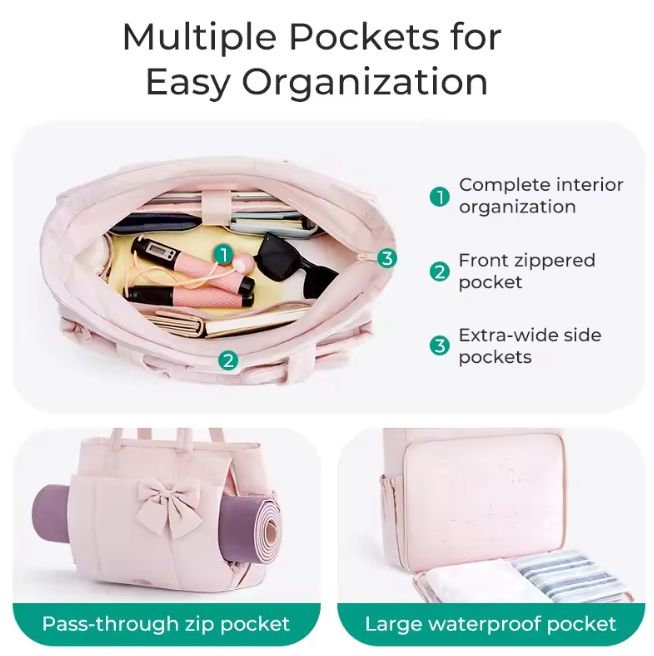 Smart Bow Tote Bag