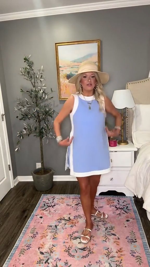 Sharp Edge Mini Dress