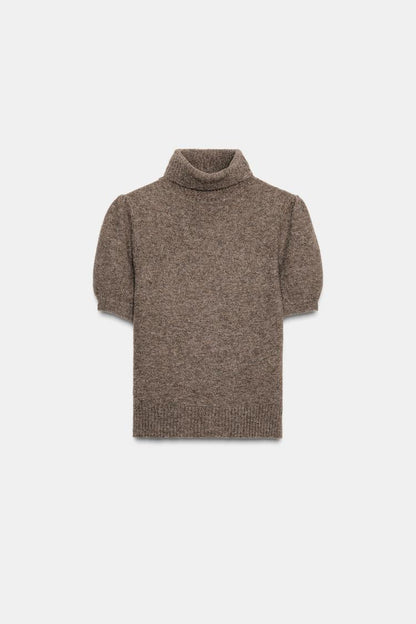 SHORT PUFF SLEEVE JUMPER  99 GEL