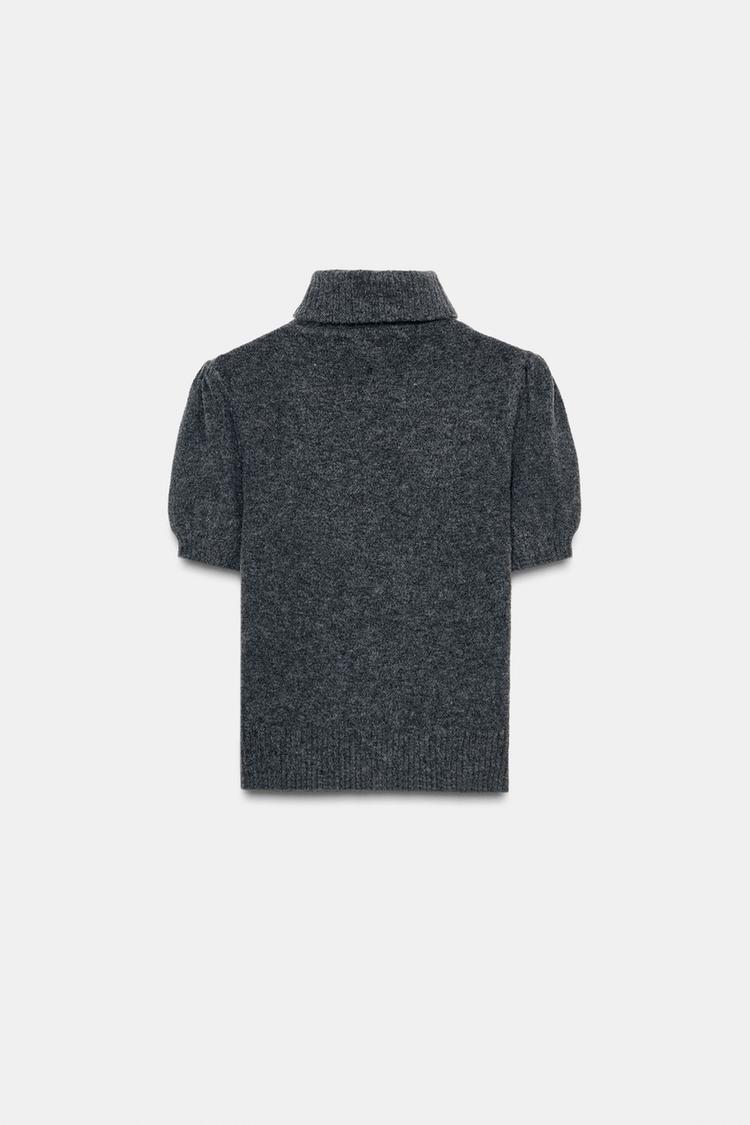SHORT PUFF SLEEVE JUMPER  99 GEL
