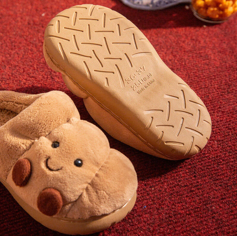 Jellycat Croissant Fluffy Slippers
