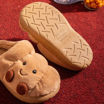Jellycat Croissant Fluffy Slippers