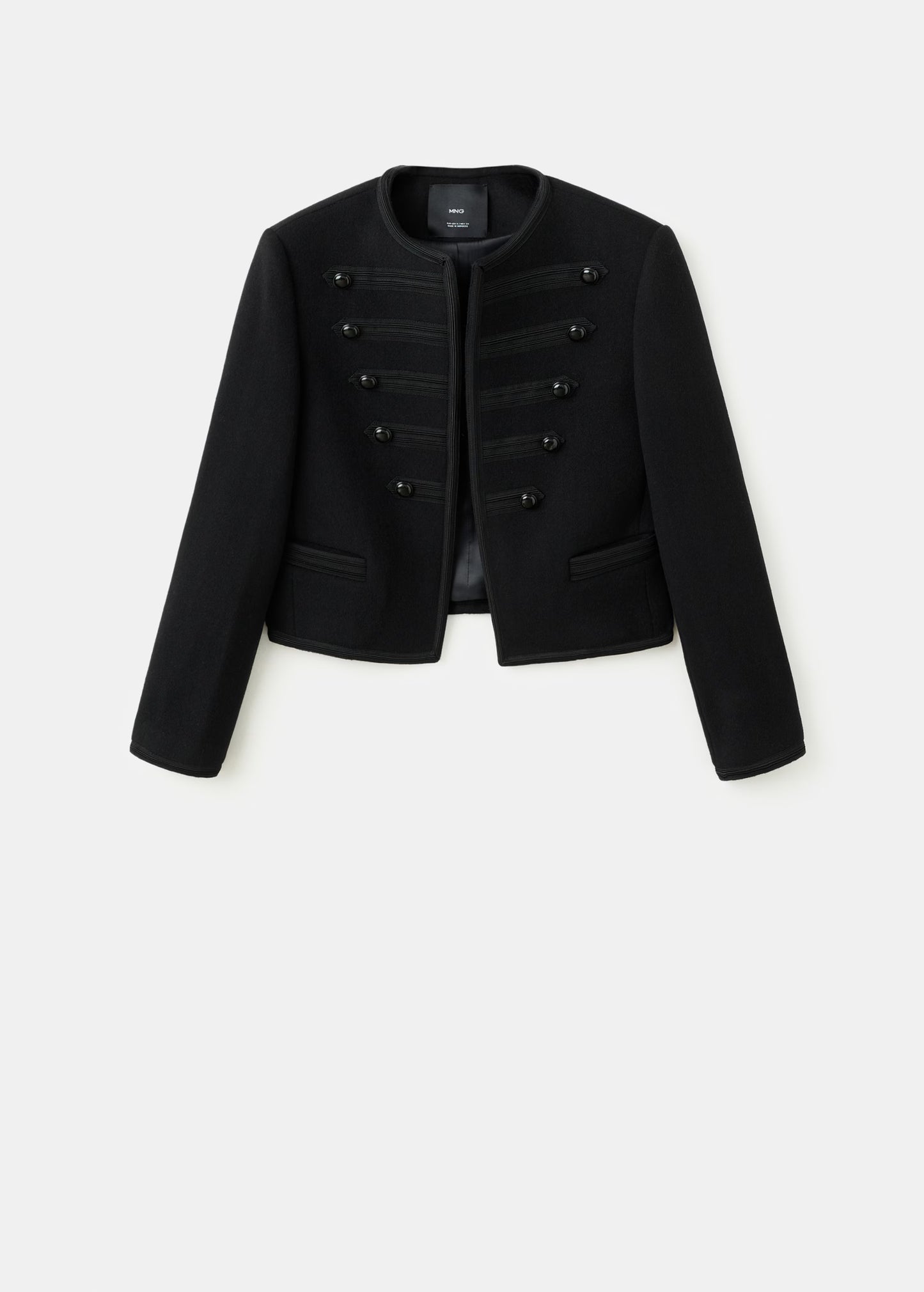 Wool military jacket