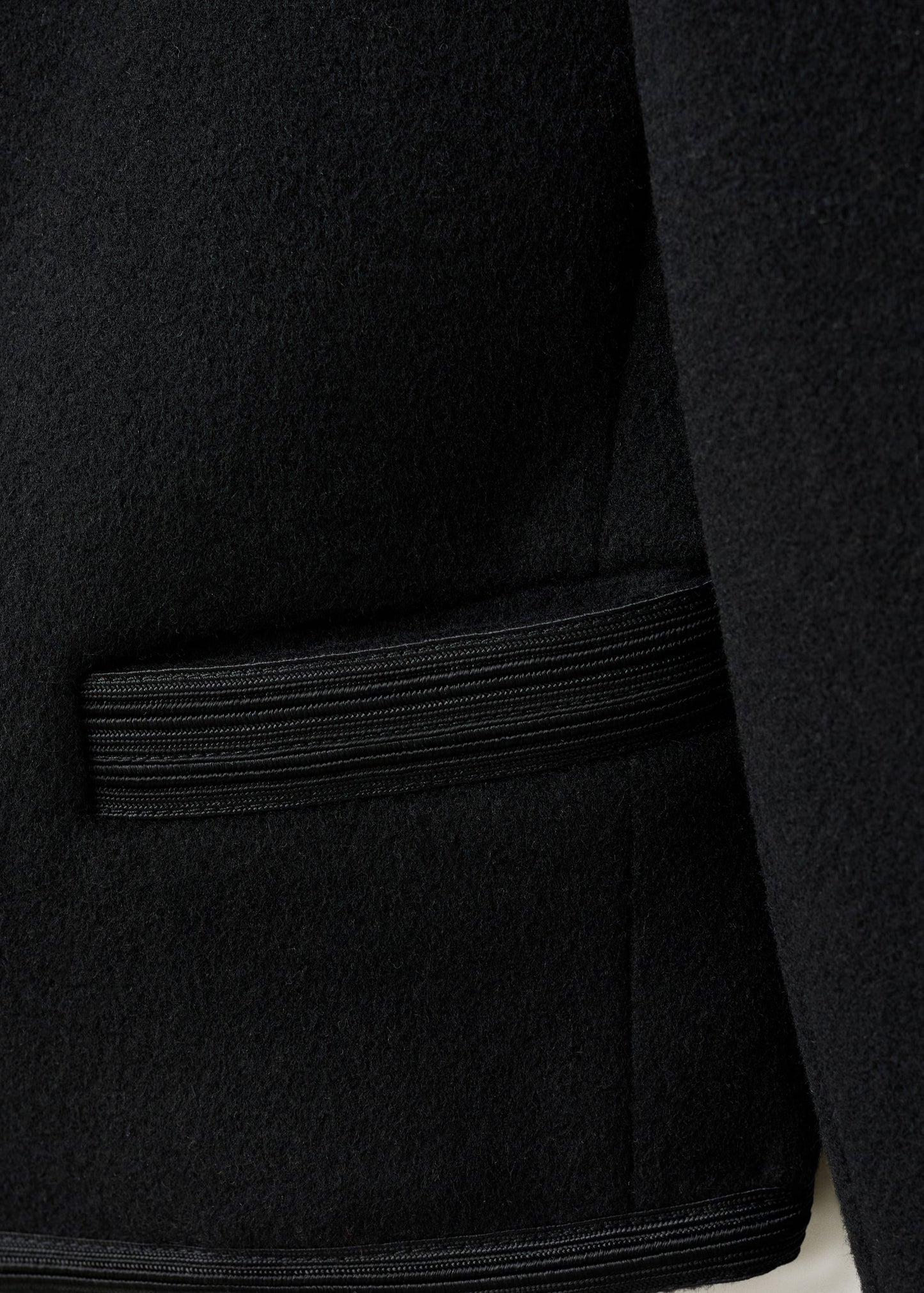 Wool military jacket