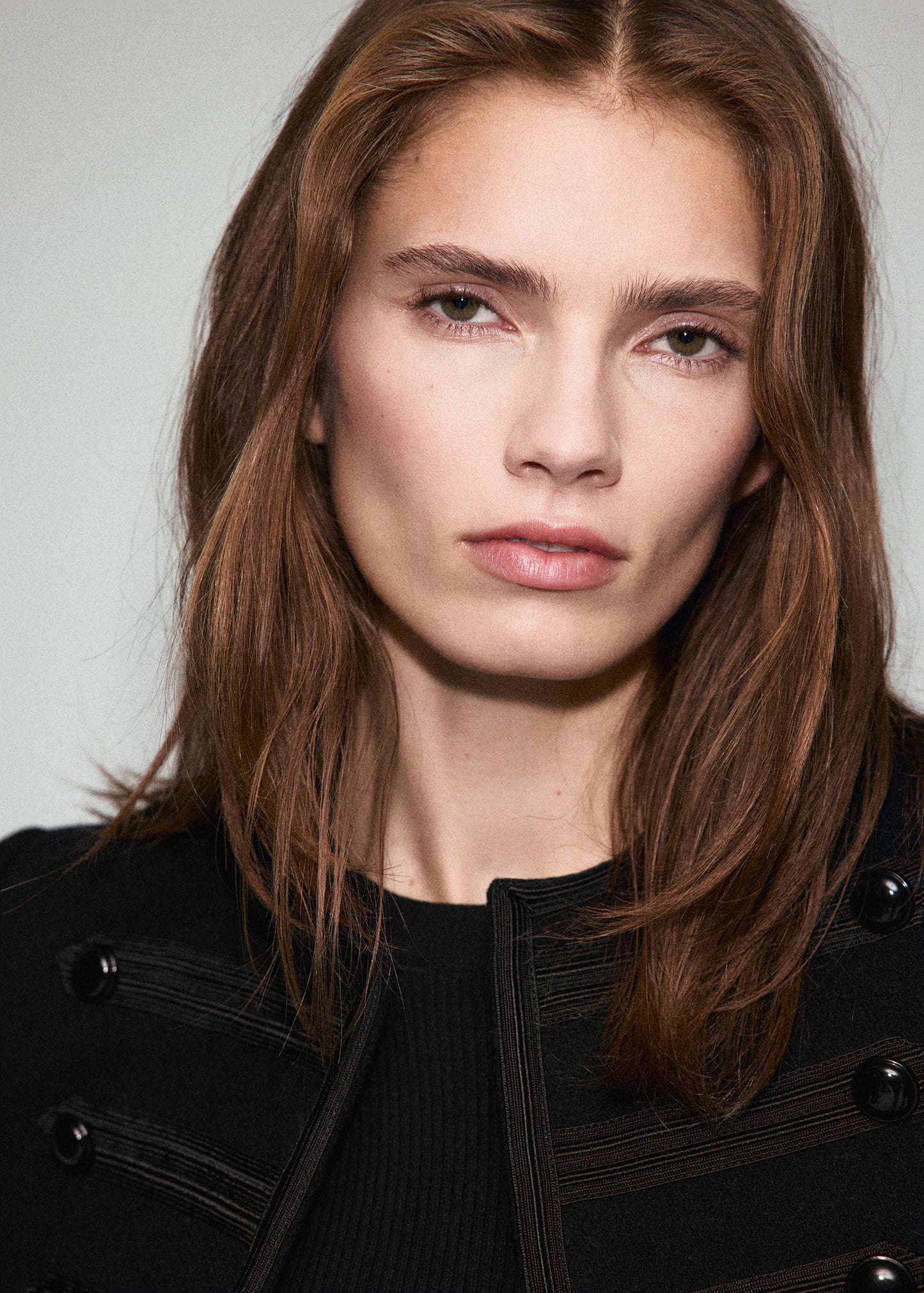 Wool military jacket