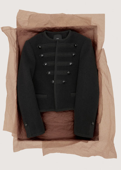 Wool military jacket