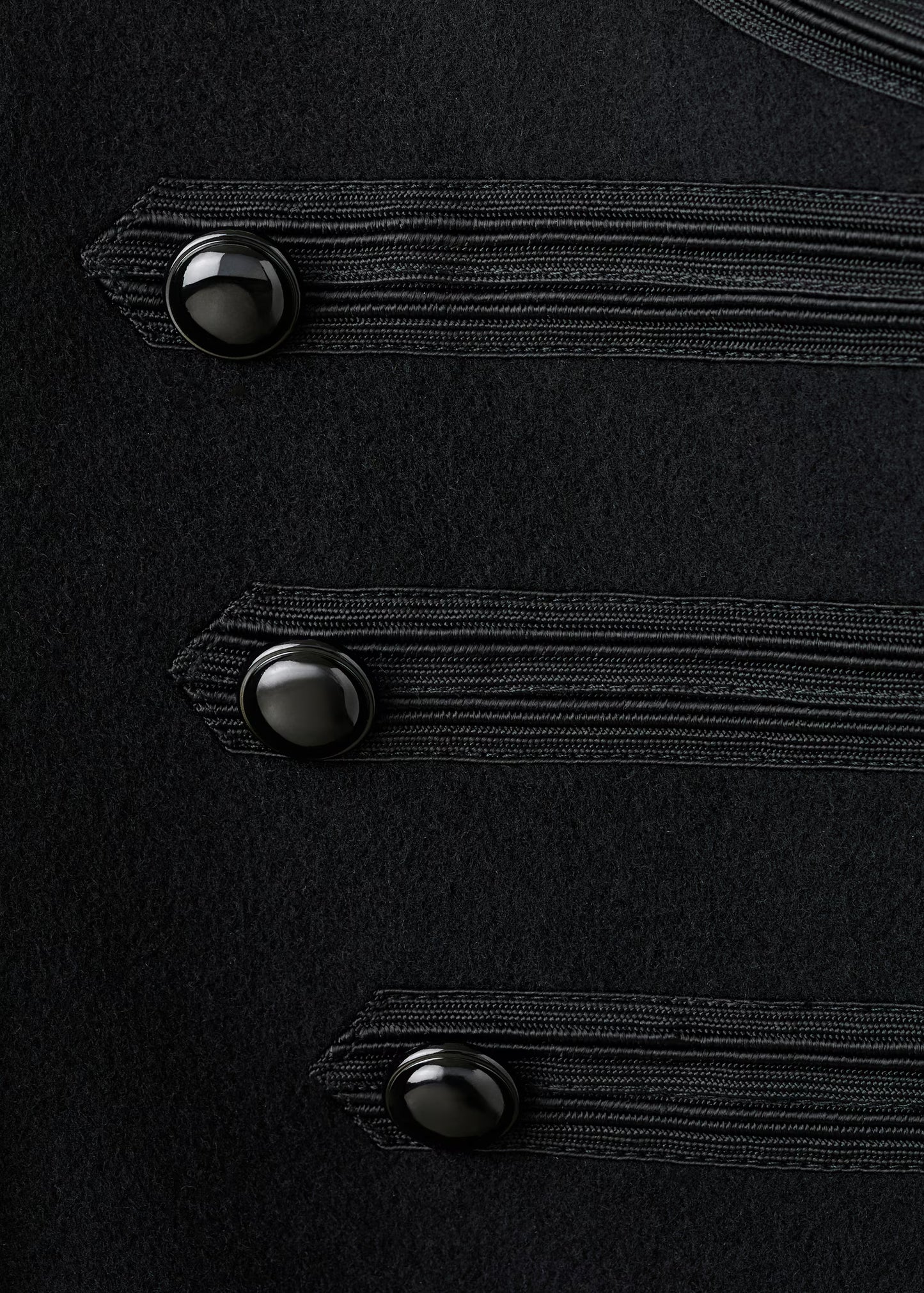 Wool military jacket