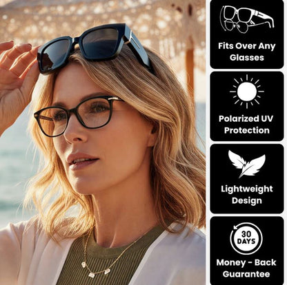 Lightweight polarized sunglasses