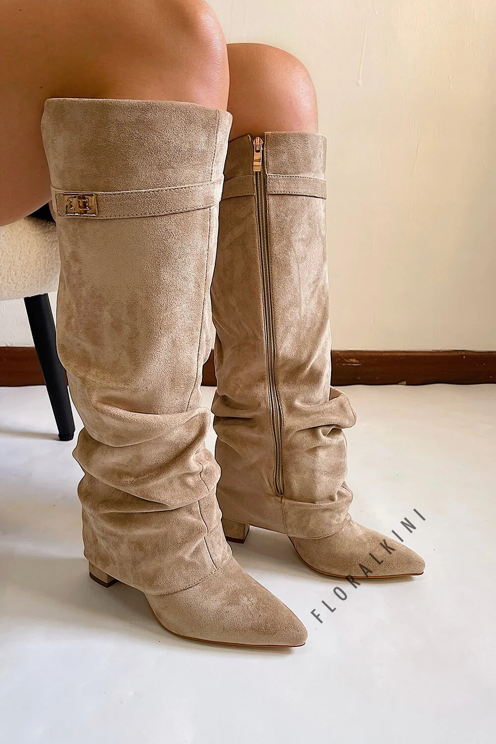Velora knee high boots